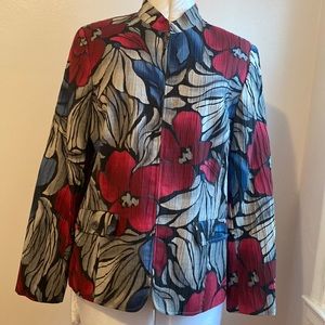 Floral Alfred Dunner Blazer size 14